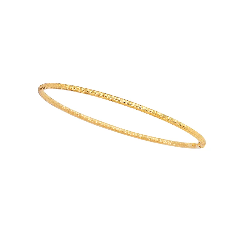 Shop Signature Jewelry Styles At Exclusive Prices 14K Gold Textured Bangle