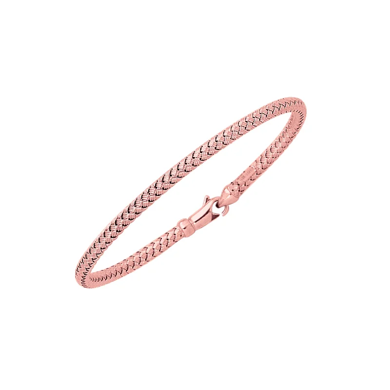 Exclusive Online Jewelry Sale – Don't Wait 14K Gold Thin Weaved Bangle