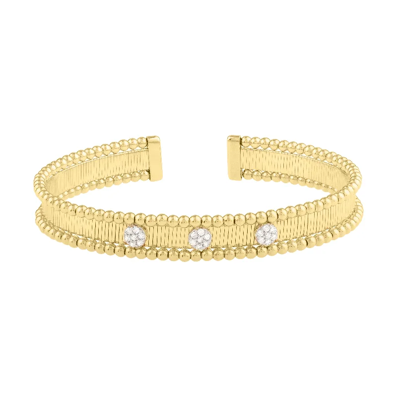 Luxury Jewelry Sale – Sparkle For Less 14K Pallina Diamond Bangle