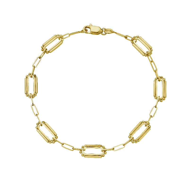 Trending Jewelry Now Available At Exclusive Prices 14K Pallina Paperclip Link Bracelet Trending Jewelry Now Available At Exclusive Prices 14K Pallina Paperclip Link Bracelet