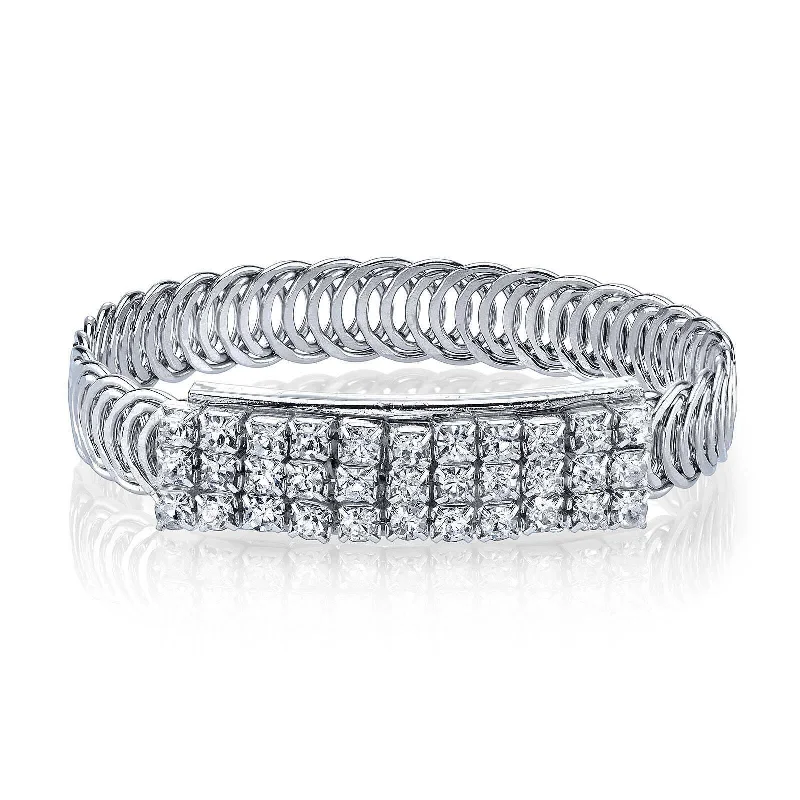 Sparkle On A Budget – Fine Jewelry For Less 1928 Jewelry Clear Crystal Rhinestone Slim Belt Bracelet Sparkle On A Budget – Fine Jewelry For Less 1928 Jewelry Clear Crystal Rhinestone Slim Belt Bracelet