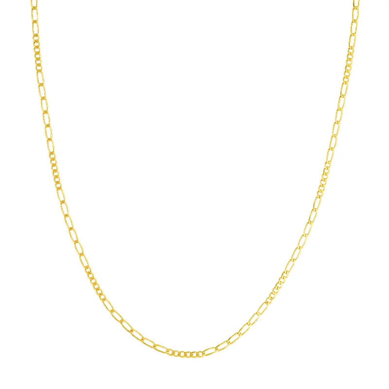 Celebrate Every Occasion With Sparkling Savings 2.35mm 6+6 Figaro Chain