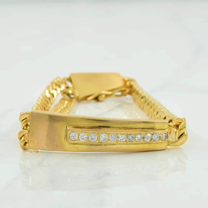 Shop Dazzling Jewelry At The Best Prices 20k Yellow Gold Diamond Bracelet | 0.22ctw | 6.5" |