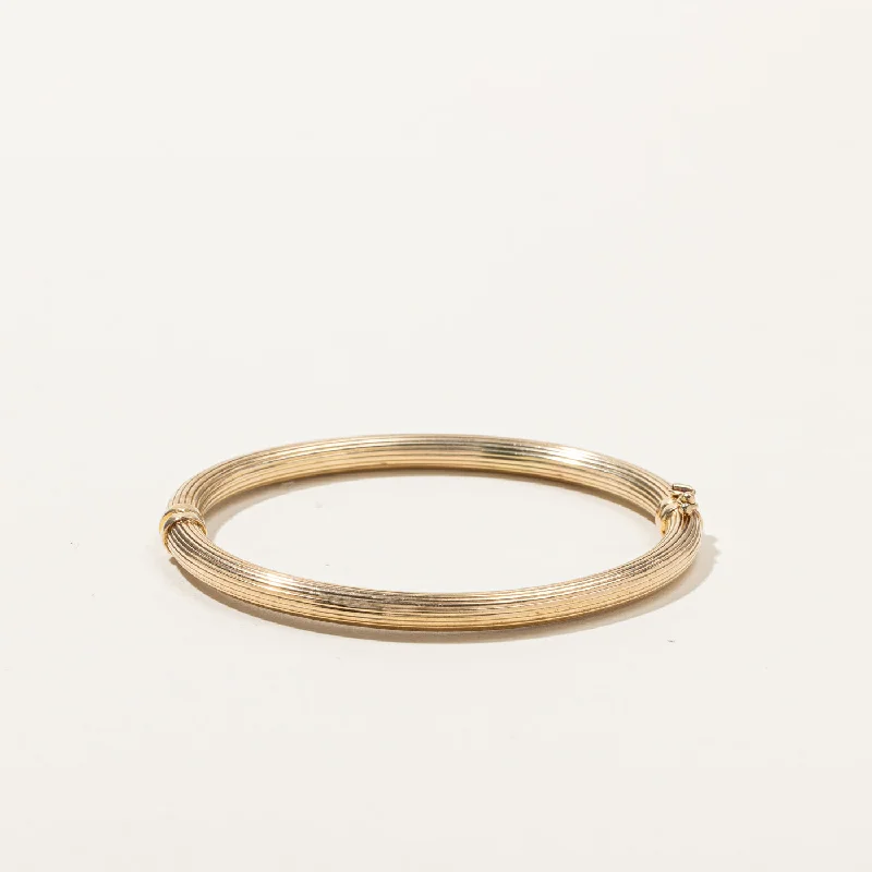 Best Jewelry Sale Prices – Limited-Time Offer 9k Gold Bangle | 7"|