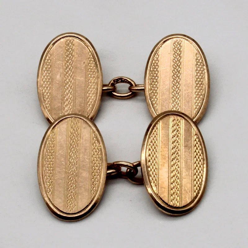 Limited-Stock Jewelry Sale – Shop Before It's Gone 9k Rose Gold Cufflinks