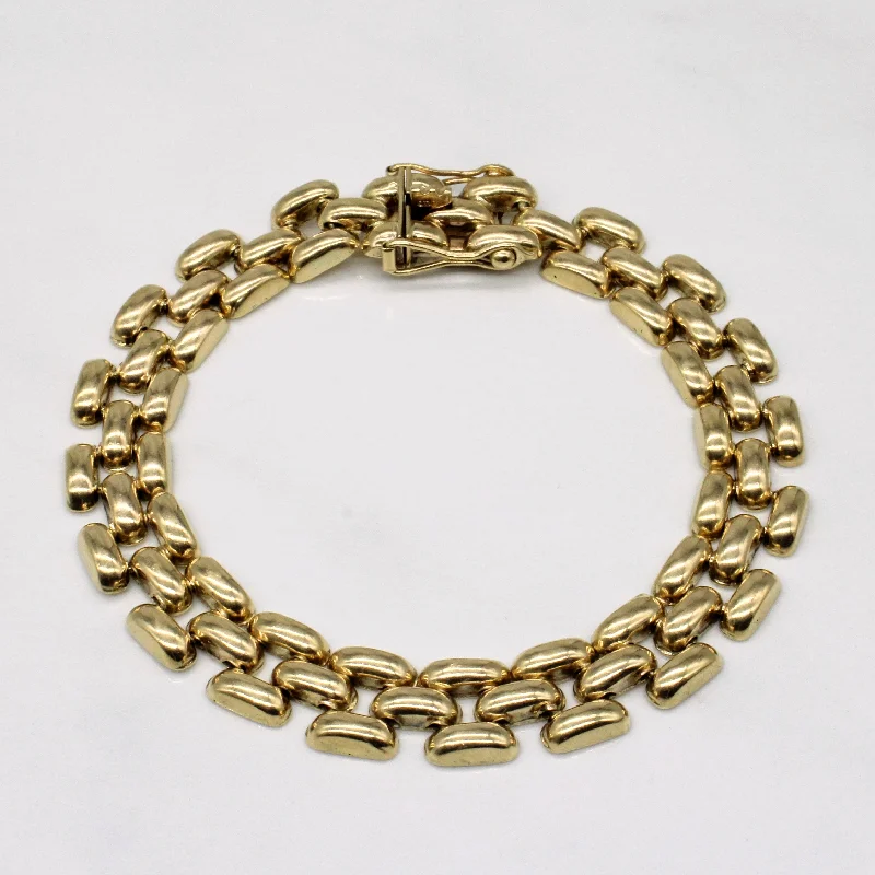 Bold And Beautiful Jewelry Now At Irresistible Prices 1951 Birmingham 9k Yellow Gold Bracelet | 8" | Bold And Beautiful Jewelry Now At Irresistible Prices 1951 Birmingham 9k Yellow Gold Bracelet | 8" |