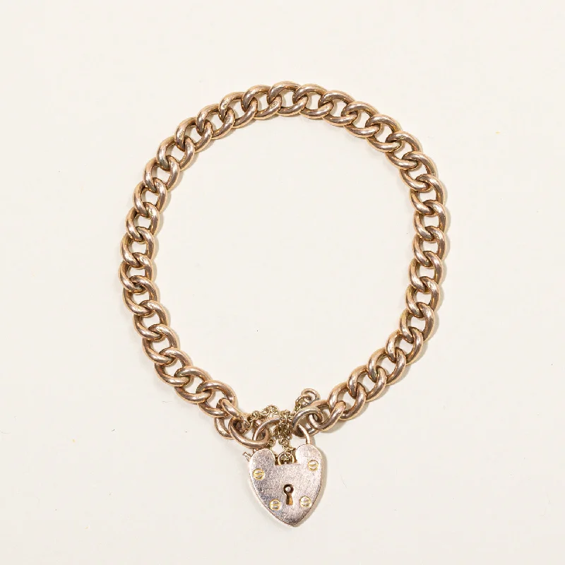 Discounted Luxury Jewelry – Shine Without The Splurge 9k Yellow Gold Heart Closure Bracelet | 6" | Discounted Luxury Jewelry – Shine Without The Splurge 9k Yellow Gold Heart Closure Bracelet | 6" |