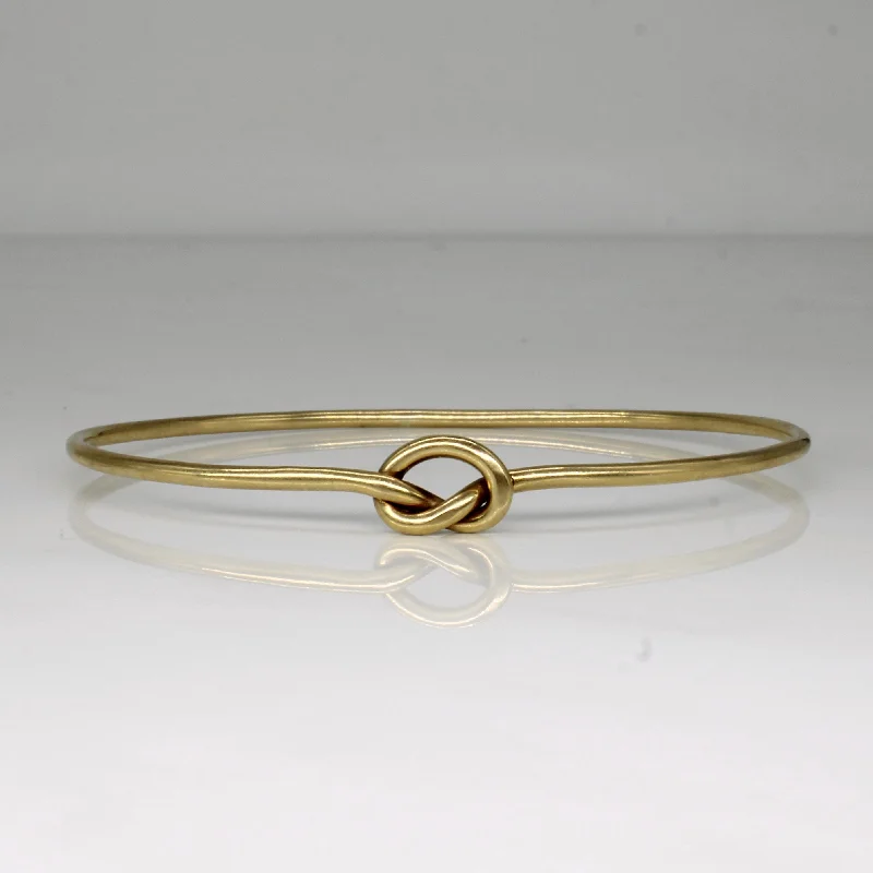 Seasonal Jewelry Deals – Elevate Your Style 9k Yellow Gold Knot Bracelet | 7" |