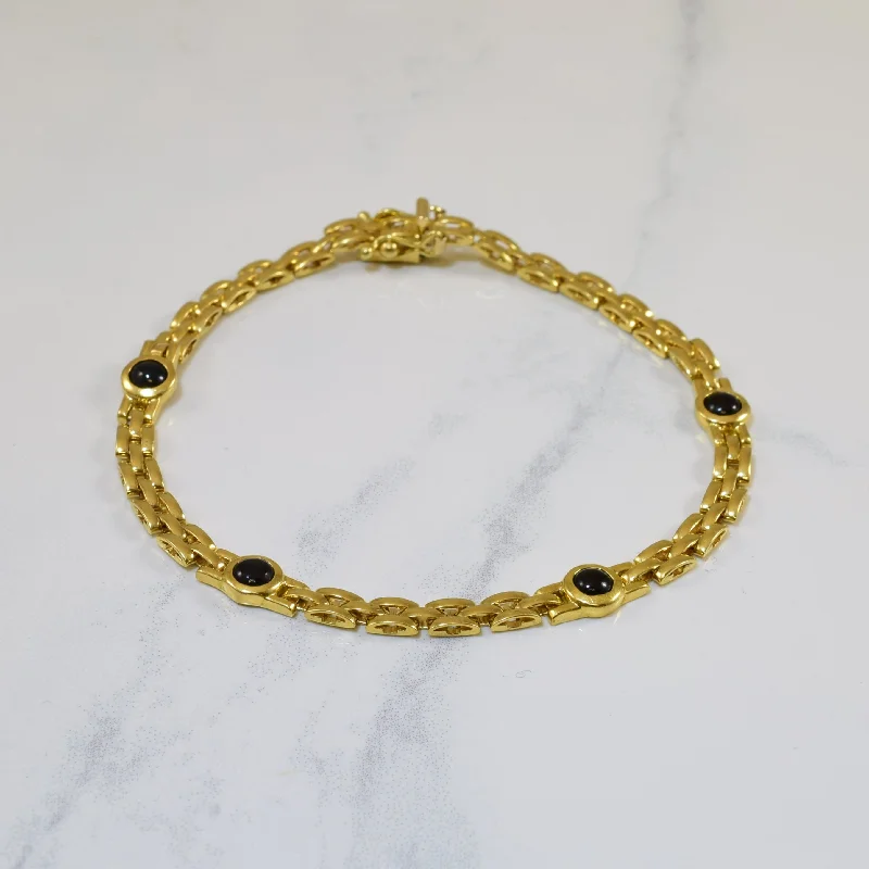 Grab Stylish Jewelry Before The Sale Ends Blue Sapphire Cabochon Bracelet | 1.00ct | 7" | Grab Stylish Jewelry Before The Sale Ends Blue Sapphire Cabochon Bracelet | 1.00ct | 7" |