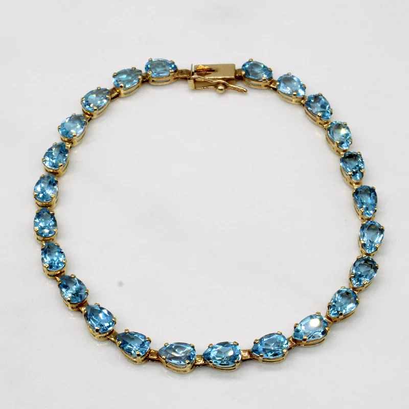 Flash Jewelry Sale – Get Stunning Pieces At Low Prices Blue Topaz 14k Bracelet | 11ctw | 7.25" | Flash Jewelry Sale – Get Stunning Pieces At Low Prices Blue Topaz 14k Bracelet | 11ctw | 7.25" |