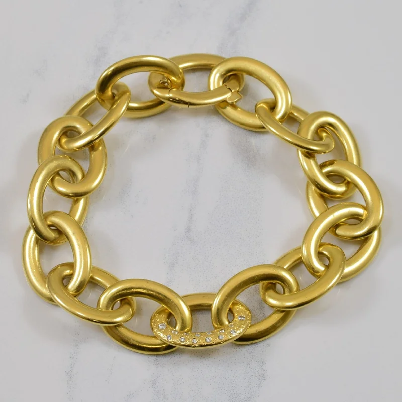 Get The Sparkle You Love At Prices You Adore Brinkhaus' Diamond Link Bracelet | 0.19ctw | 7.5" |