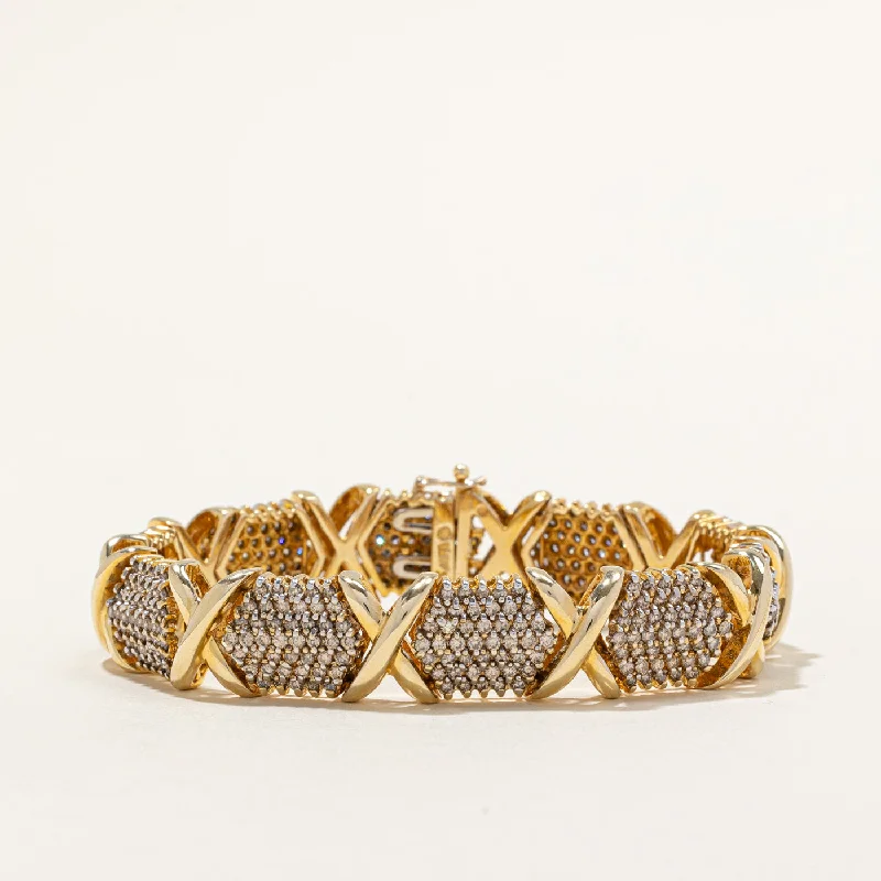 Shop Elegant Jewelry At Unbeatable Prices Brown Diamond Bracelet | 6.67ctw | 7.25" | Shop Elegant Jewelry At Unbeatable Prices Brown Diamond Bracelet | 6.67ctw | 7.25" |