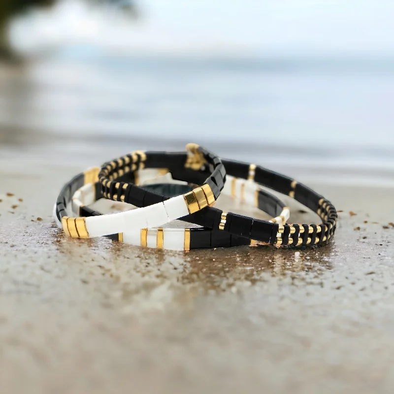 Trending Jewelry Styles Now At Limited-Time Discounts CAIRO - Tila Bead Bracelets Stack Trending Jewelry Styles Now At Limited-Time Discounts CAIRO - Tila Bead Bracelets Stack