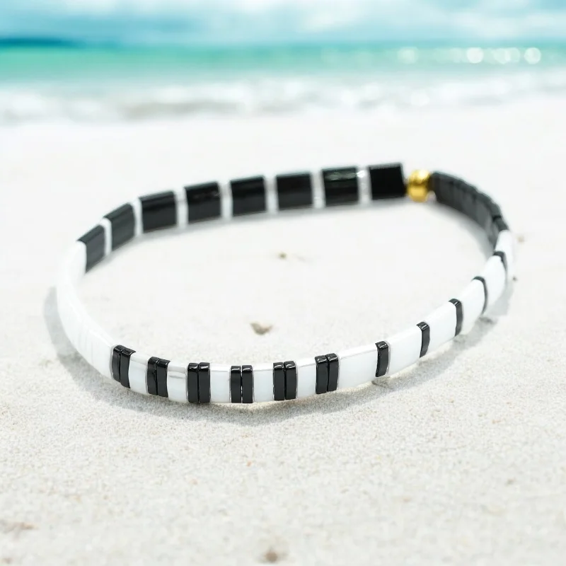 Buy More, Save More On Stunning Jewelry Pieces CONFLICT - Tila Bead Bracelet | Single Buy More, Save More On Stunning Jewelry Pieces CONFLICT - Tila Bead Bracelet | Single