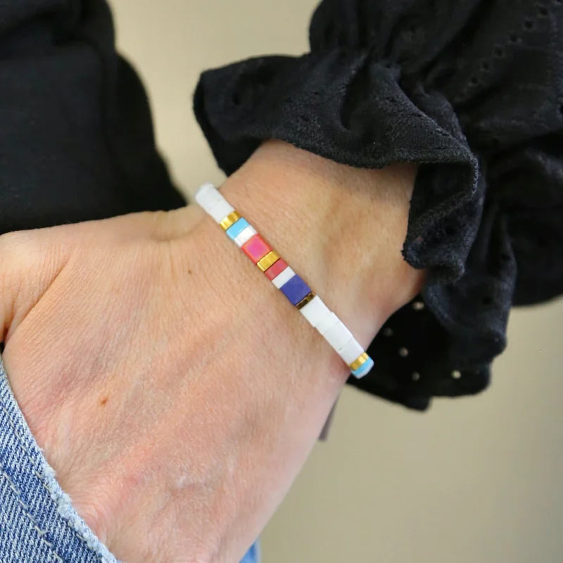 Flash Sale On Exquisite Jewelry – Don't Miss Out CURVE - Tila Bead Bracelet | Single Flash Sale On Exquisite Jewelry – Don't Miss Out CURVE - Tila Bead Bracelet | Single