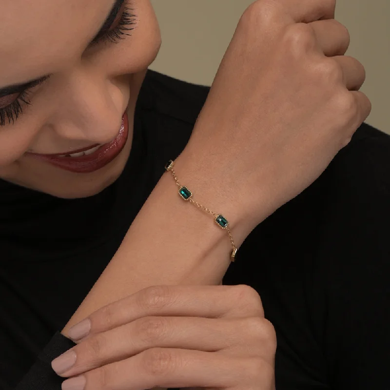 Accessorize For Less – Luxury Jewelry At Affordable Prices Emerald Stone Bracelet