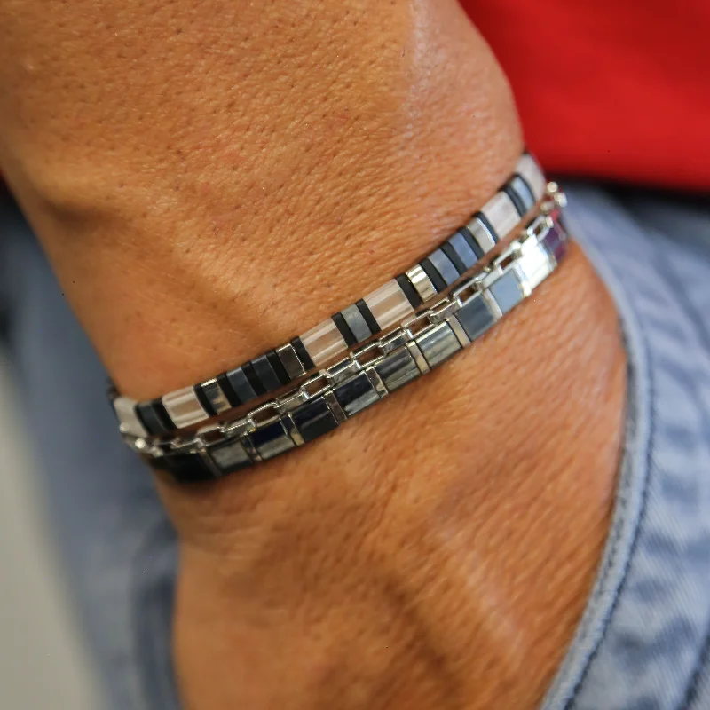 Save On Luxury Jewelry Pieces – Limited-Time Offers EXTINGUISH - Men's Bracelet Stack of 3 Save On Luxury Jewelry Pieces – Limited-Time Offers EXTINGUISH - Men's Bracelet Stack of 3