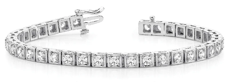 Fashion-Forward Geometric Jewelry For Contemporary Style Fashion Diamond Bracelet