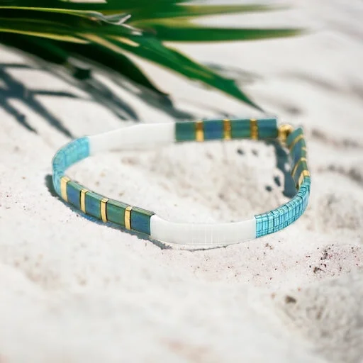 Jewelry Flash Sale – Stylish Designs At Unbeatable Rates GOING COASTAL - Tila Bead Bracelet | Single Jewelry Flash Sale – Stylish Designs At Unbeatable Rates GOING COASTAL - Tila Bead Bracelet | Single