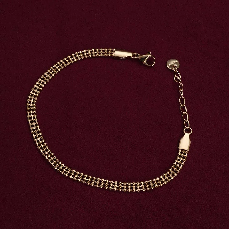 Grab Stylish Jewelry Before The Sale Ends Gold Classic Link Bracelet
