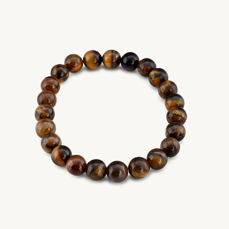 Gorgeous Jewelry, Limited-Time Savings Golden Brown Tiger Eye bead Bracelet