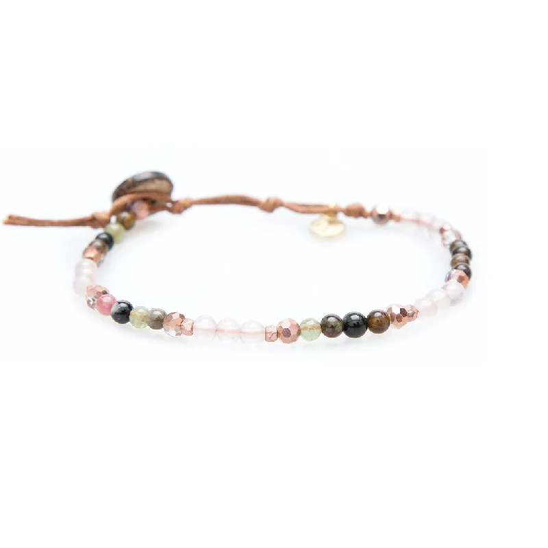 Romantic Heart-Shaped Jewelry For Special Gifts Love + Happiness 4mm Healing Bracelet Romantic Heart-Shaped Jewelry For Special Gifts Love + Happiness 4mm Healing Bracelet
