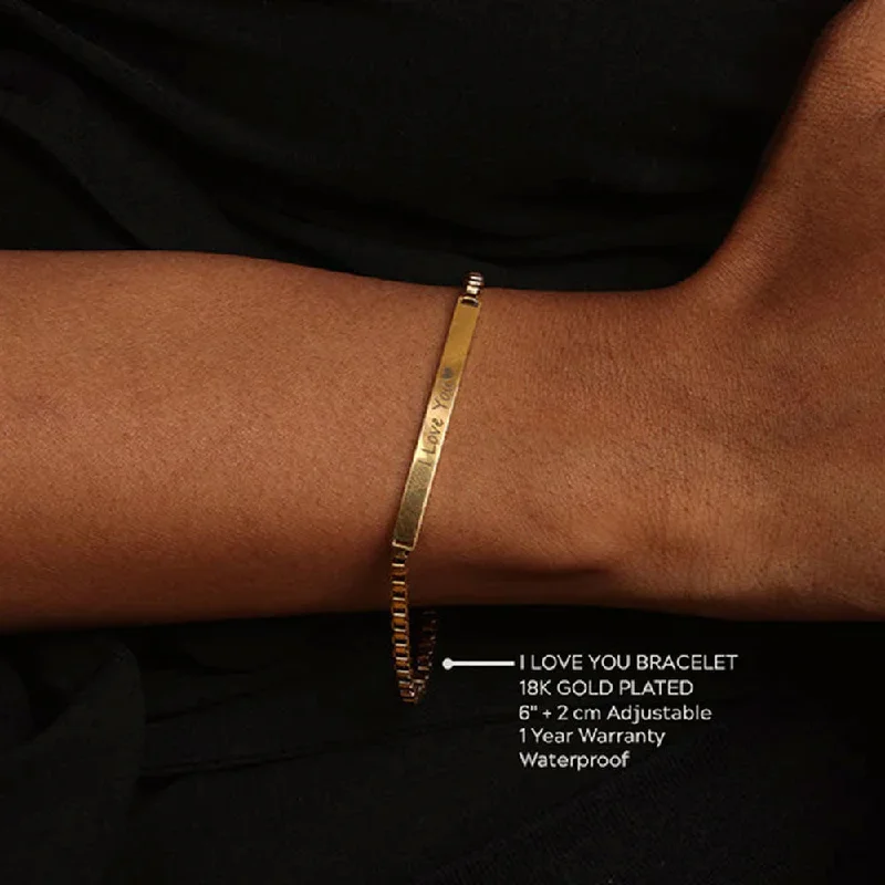 Best-Selling Jewelry Now Available At Special Deals I Love You Small Bar Box Chain Bracelet Best-Selling Jewelry Now Available At Special Deals I Love You Small Bar Box Chain Bracelet