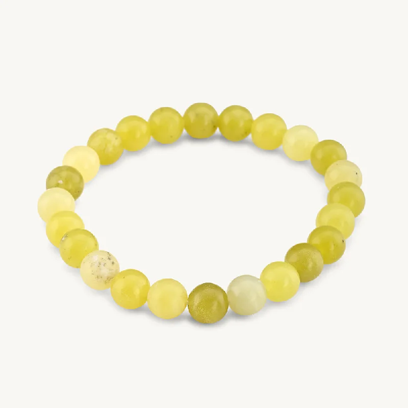 Timeless Jewelry At Special Discount Rates Lemon Jade Bead Bracelet