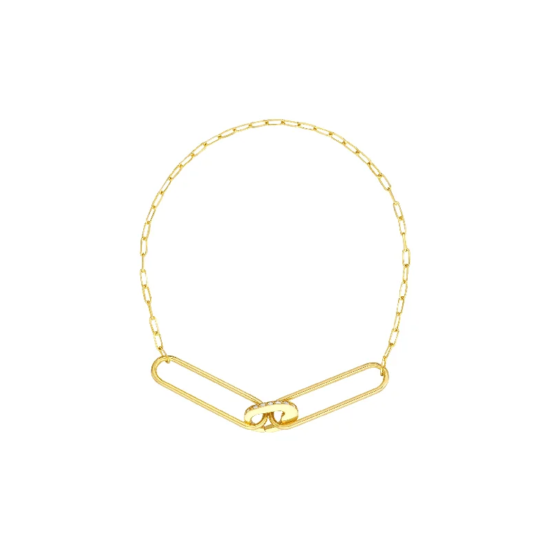 Flash Sale On Stunning Jewelry – Don't Miss Out Mini Diamond Pushlock Paper Clip Chain Bracelet Flash Sale On Stunning Jewelry – Don't Miss Out Mini Diamond Pushlock Paper Clip Chain Bracelet