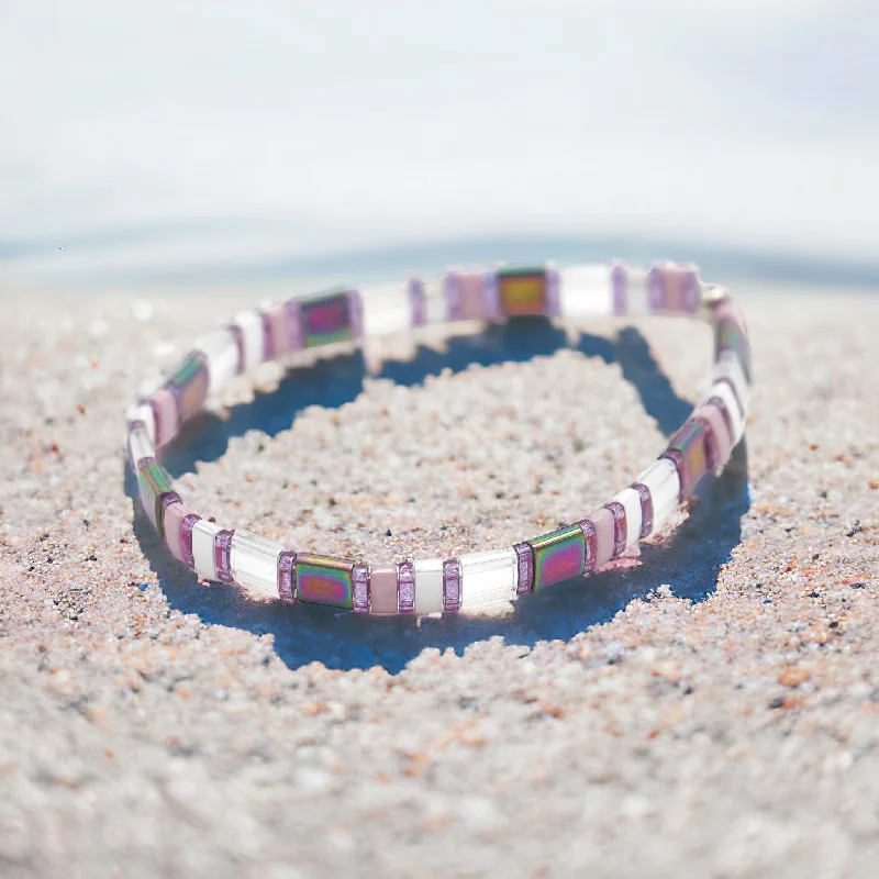 Shine In Style – Shop Jewelry Discounts Today PURPLE HAZE - Tila Bead Bracelet | Single Shine In Style – Shop Jewelry Discounts Today PURPLE HAZE - Tila Bead Bracelet | Single