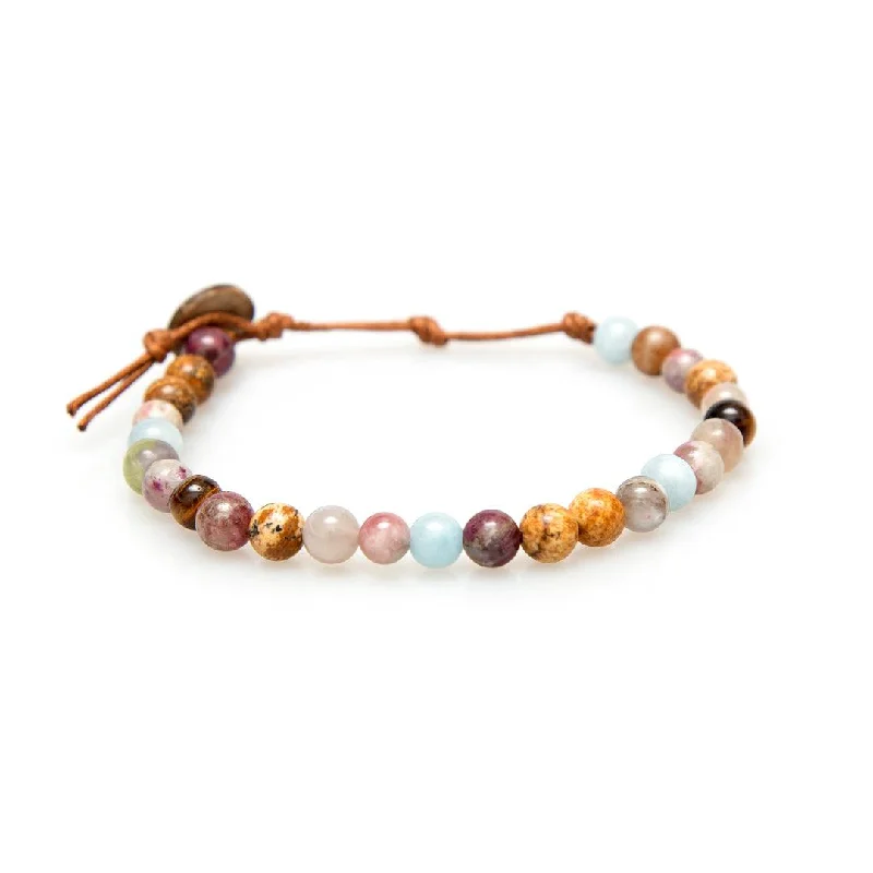Fashion-Forward Geometric Jewelry For Contemporary Style Peace + Happiness 6mm Healing Bracelet Fashion-Forward Geometric Jewelry For Contemporary Style Peace + Happiness 6mm Healing Bracelet