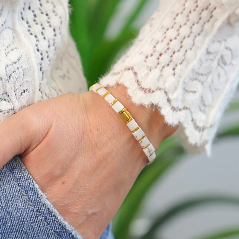 Limited-Stock Jewelry Sale – Once It's Gone, It's Gone QUEENSLAND - Tila Bead Bracelet | Single Limited-Stock Jewelry Sale – Once It's Gone, It's Gone QUEENSLAND - Tila Bead Bracelet | Single