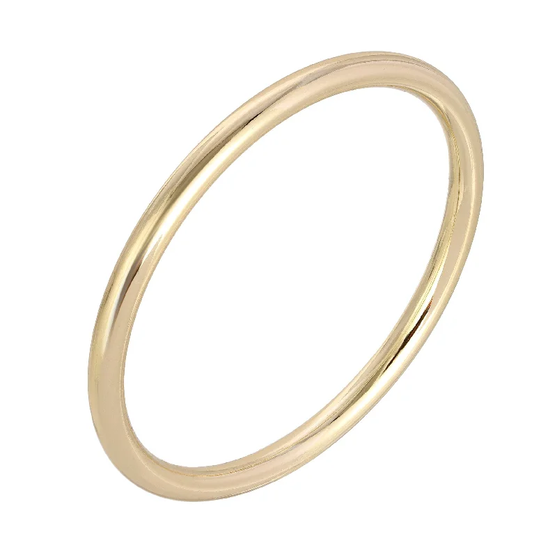 Elegant Rose Gold Jewelry For A Stylish Touch Round Classic Bangle
