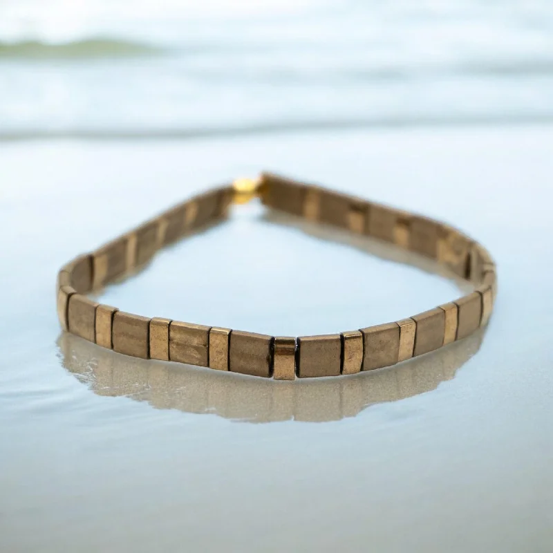 Timeless Jewelry Styles At Wallet-Friendly Prices RUSTY - Tila Bead Bracelet | Single Timeless Jewelry Styles At Wallet-Friendly Prices RUSTY - Tila Bead Bracelet | Single