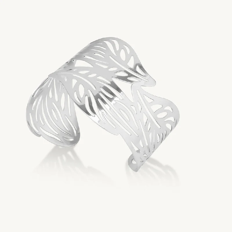 Unmissable Discounts On Timeless Jewelry Pieces Silver Leaf Bracelet