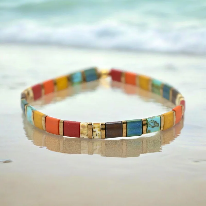 Best Jewelry Deals – Shop Premium Pieces At Great Prices STAINED - Tila Bead Bracelet | Single Best Jewelry Deals – Shop Premium Pieces At Great Prices STAINED - Tila Bead Bracelet | Single