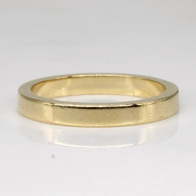 Romantic Heart-Shaped Jewelry For Special Gifts 'Birks' 14k Yellow Gold Band | SZ 4.75 | Romantic Heart-Shaped Jewelry For Special Gifts 'Birks' 14k Yellow Gold Band | SZ 4.75 |
