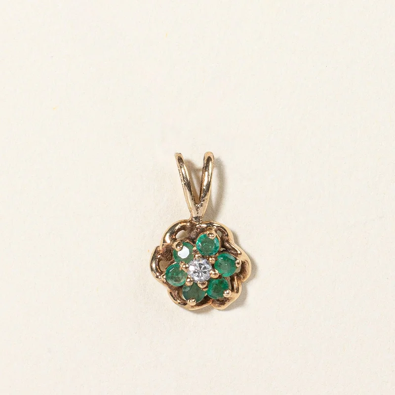 Jewelry Clearance Sale – Final Reductions Emerald & Diamond Pendant | 0.12ctw, 0.03ct | Jewelry Clearance Sale – Final Reductions Emerald & Diamond Pendant | 0.12ctw, 0.03ct |