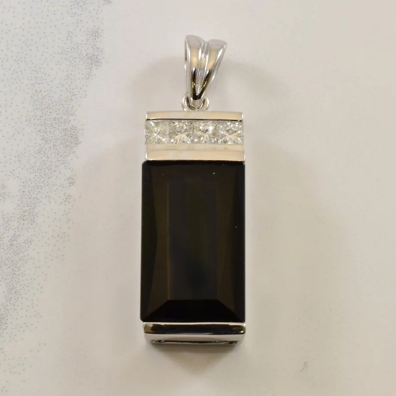 Seasonal Jewelry Deals – Elevate Your Style Green Tourmaline & Diamond Pendant | 8.00ct, 0.26ctw | Seasonal Jewelry Deals – Elevate Your Style Green Tourmaline & Diamond Pendant | 8.00ct, 0.26ctw |