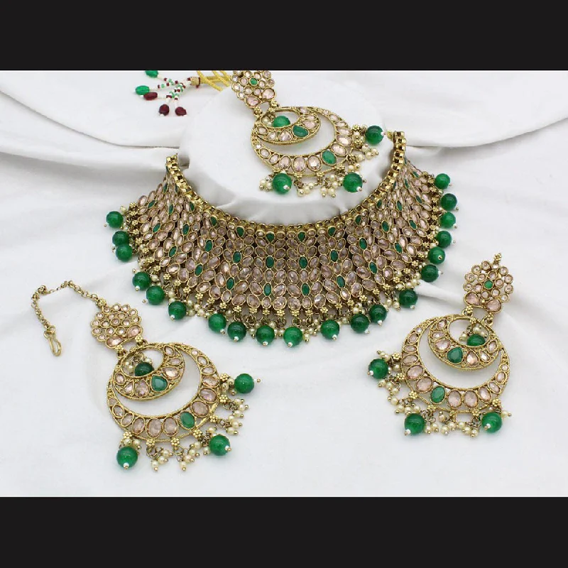 Personalized Jewelry Sale – Meaningful Gifts At Great Prices Manisha Jewellery Gold Plated Crystal Stone Necklace Set Personalized Jewelry Sale – Meaningful Gifts At Great Prices Manisha Jewellery Gold Plated Crystal Stone Necklace Set