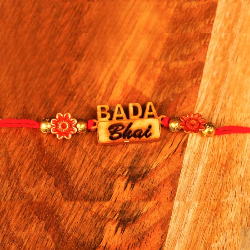 Seasonal Jewelry Deals – Elevate Your Style Raddhi Jewels Bada Bhai Bro Rakhi For Brother/Bhai/Bro Seasonal Jewelry Deals – Elevate Your Style Raddhi Jewels Bada Bhai Bro Rakhi For Brother/Bhai/Bro