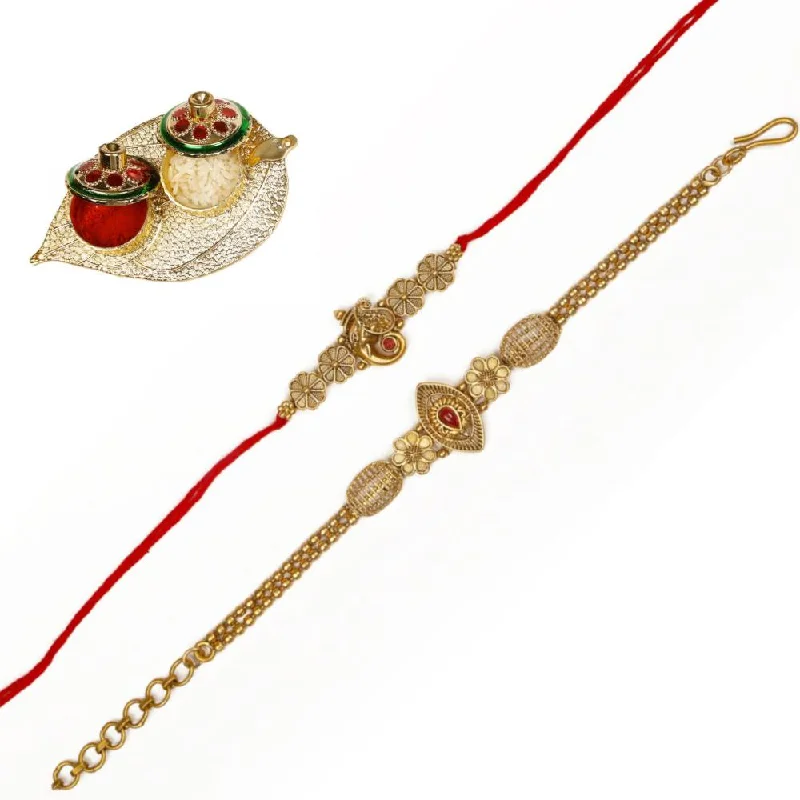 Holiday Jewelry Sale – Perfect Gifts At Great Prices Raddhi Jewels Rajwadi Gold Plated Brass Ruby Stone Glided Floral Design Bhaiya Bhabhi Rakhi Set With Roli Chawal Plate Combo Hamper For Rakshabandhan Holiday Jewelry Sale – Perfect Gifts At Great Prices Raddhi Jewels Rajwadi Gold Plated Brass Ruby Stone Glided Floral Design Bhaiya Bhabhi Rakhi Set With Roli Chawal Plate Combo Hamper For Rakshabandhan