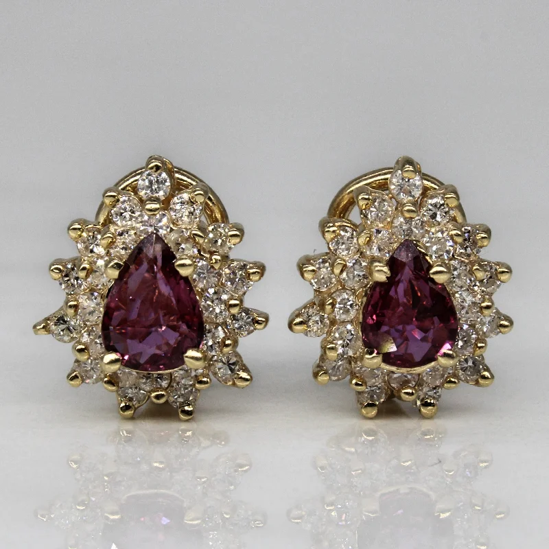 Trending Jewelry Styles Now At Limited-Time Discounts Ruby & Diamond Cluster Earrings | 0.86ctw, 0.55ctw | Trending Jewelry Styles Now At Limited-Time Discounts Ruby & Diamond Cluster Earrings | 0.86ctw, 0.55ctw |