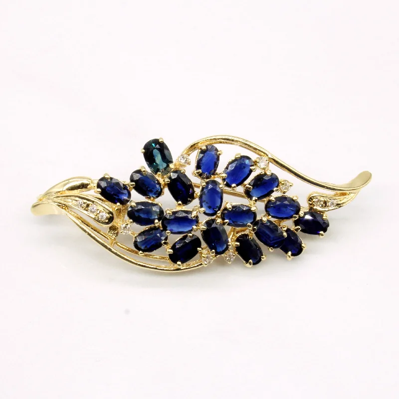 Get Your Favorite Jewelry At The Best Price Sapphire & Diamond Modified Brooch & Pendant | 3.42ctw, 0.05ctw | Get Your Favorite Jewelry At The Best Price Sapphire & Diamond Modified Brooch & Pendant | 3.42ctw, 0.05ctw |