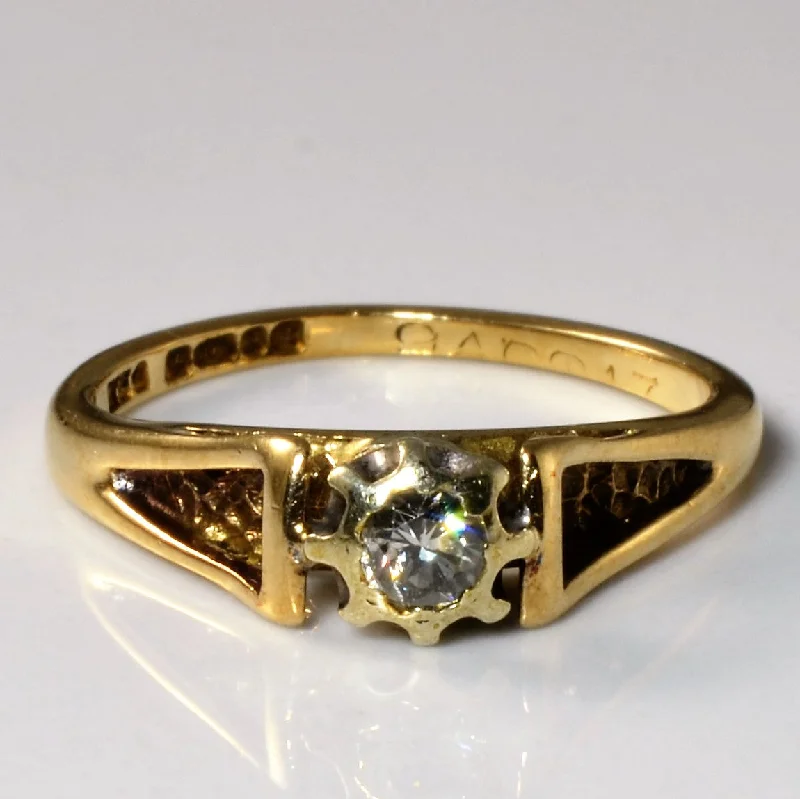 Limited-Time Jewelry Sale – Elegant Styles At Less Solitaire Diamond Vintage Ring | 0.10ct | SZ 5.5 | Limited-Time Jewelry Sale – Elegant Styles At Less Solitaire Diamond Vintage Ring | 0.10ct | SZ 5.5 |