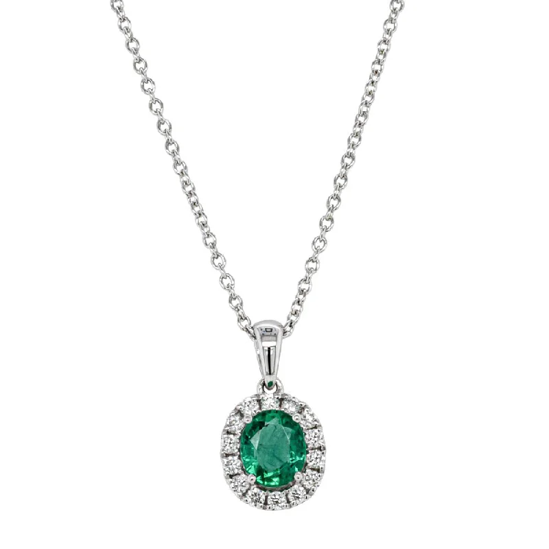 Jewelry Sale – Exclusive Styles At Lower Prices 18ct White Gold .62ct Emerald & Diamond Pendant Jewelry Sale – Exclusive Styles At Lower Prices 18ct White Gold .62ct Emerald & Diamond Pendant