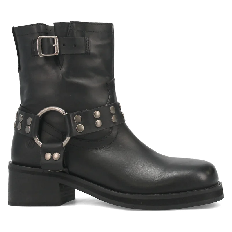 Anarchy Round Toe Motorcycle Boots