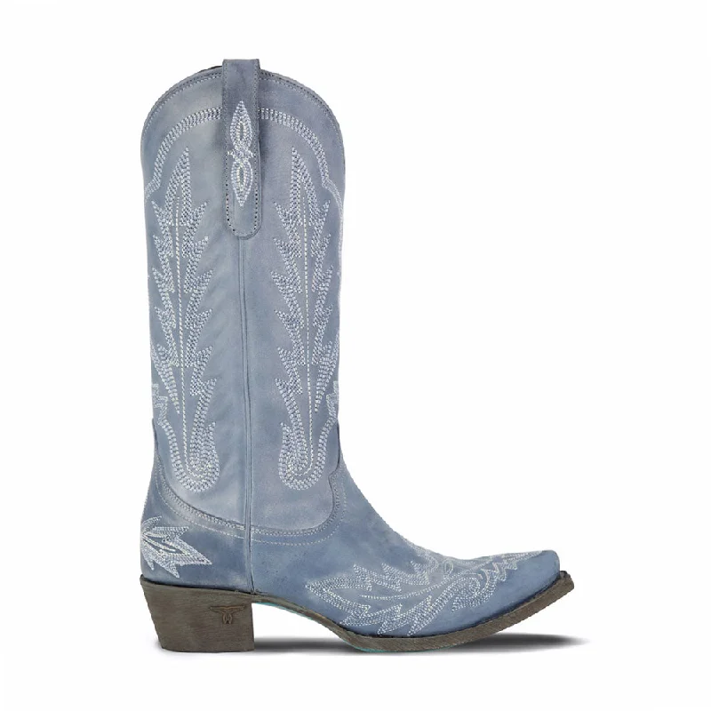 Lexington Embroidered Snip Toe Cowboy Boots