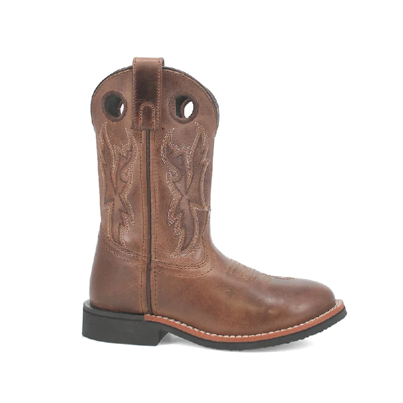 Lil' Dawson Round Toe Cowboy Boots (Little Kid-Big Kid)