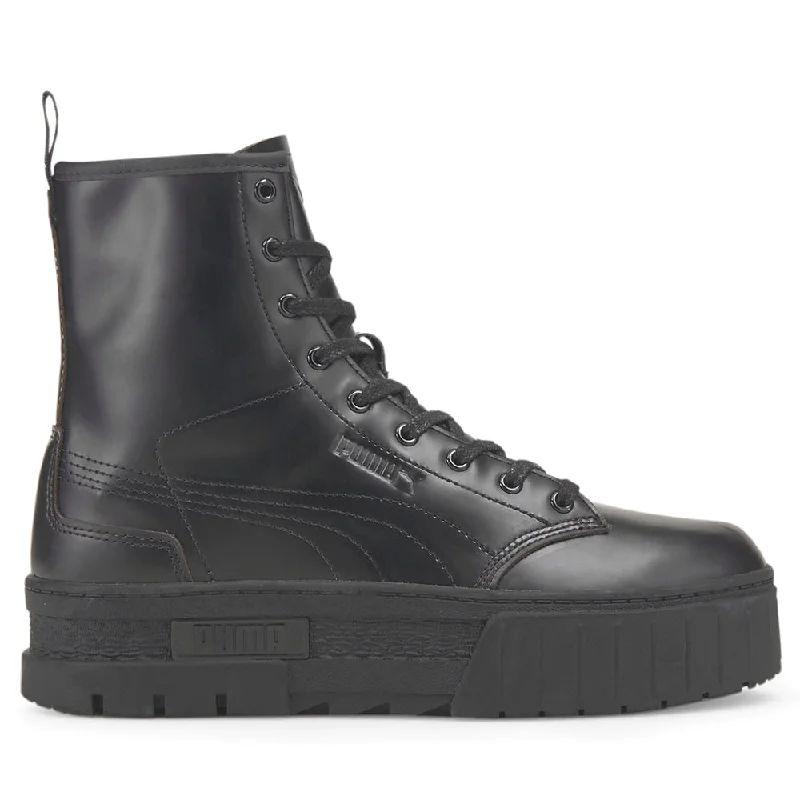 Lipa X Mayze Platform Lace Up Boots